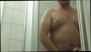 Video 1529090401: gay bdsm slave, shower slave, fat slave, german slave, gay locker