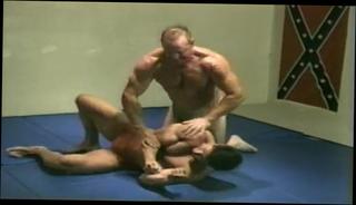 Video 1019503904: vintage fetish, muscle gay fetish, domination part 1, bodybuilder domination, vintage wrestling