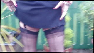 Video 223956601: milf nylon stockings, straight milf, nylons outdoor, milf outside, nylon hd