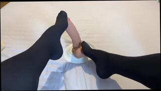 Video 1609837643: foot fetish feet worship, dildo pantyhose nylon, femboy dildo solo, foot worship pov, pantyhose nylon tease, trans solo dildo, foot fetish ts, amateur femboy solo, solo dildo webcam, black pantyhose, pov 60fps