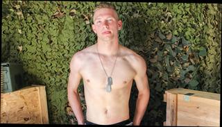 Video 508010704: gay solo male masturbation, solo hunk masturbating, solo military, standing feet, military porn