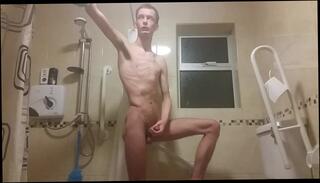 Watch the video about Very very skinny teen masturbates and shows off his sexy body