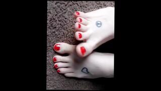 Video 966051603: feet red toes, toes big feet, solo toe, amateur tgirls compilation, solo amateur trans, toes dick, fantasy compilation