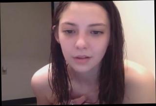 Watch the video about Shaved college girl goes wild in the shower