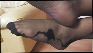 Video 143460201: foot fetish sexy feet, milf nylon feet, nylon stockings foot fetish, amateur milf feet, blonde milf feet, feet straight