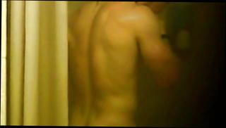 Video 1183033301: gay hunk, long haired hunk, hunk shower