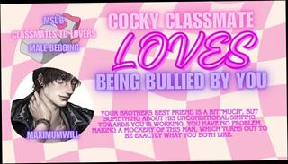 Watch the video about Your Brothers Best Friend is OBSESSED With YOU and you bully HIM [Audio Erotica for Women]