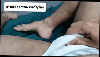 Video 1379089905: foot domination feet, feet foot soles, feet foot job, male feet foot, white feet, feet play