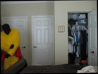 Video 498209503: furry solo, feet solo, amateur solo male, furry cosplay, feet socks