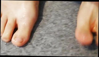 Video 881870101: skinny feet, feet solo, gay feet, shower feet, wet feet, barefoot