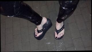 Video 1620593501: crossdresser feet, skinny latex, latex pov, latex fetish, skinny gay porn, skinny amateur gay, very sexy feet, amateur public pov, european amateur pov, pov amateur outdoor, pov hd porn, skinny polish, rain sexy, sexy street