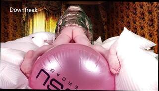 Video 1616954833: fetish solo masturbation, inflation fetish, solo amateur toys, solo male toy, inflatable humping, huge inflatable, bed toy