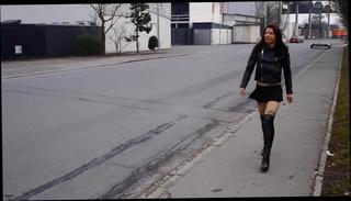 Video 145065104: slut dressed, black slut, german toys, toys outdoors, public toying, toy hd