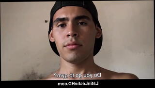 Watch the video about Shy Skinny Spanish Latino Twink POV Fuck From Stranger Making Sex Video For Money