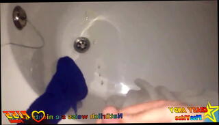 Video 691552105: pissing peeing, solo pee, boy pee, bathtub pee