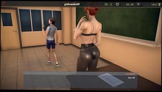 Video 671145875: 3d cartoon animated, 3d teacher, friend 3d, 3d old man, 3d old young, mature cartoon, fucking young friend