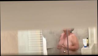 Video 1516213635: chubby bbw mature, bbw voyeur, mature bbw neighbor, bbw spy, chubby shower