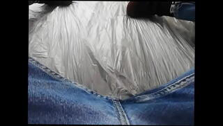 Video 1201036075: pissing peeing, solo pee, boy pee, pee jeans wetting, kitchen pee