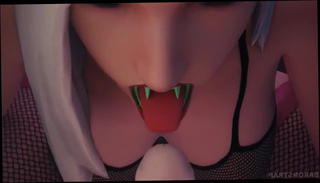 Watch the video about Ashe & Mercy - Halloween Futa Deepthroat