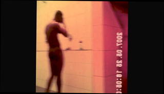 Video 1176736501: gay guys caught, black guy caught, caught showering, gay gym shower