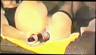 Watch the video about Anal Bottle Insertion! - Beerbottle In Girl's Asshole