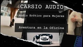 Watch the video about "Aventura en la Oficina" - AUDIO Erótico para Mujer [Trabajo] [Jefa] [Subtitulado] [Closed Captions]