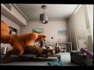 Video 1608666693: cartoon furry, gay furry, furry blowjob, anime, gay blow job, bj