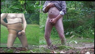 Video 37632001: cockold, gay man outdoor