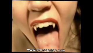 Video 2677525: pov blowjob facial cumshot, goth pov, vampire blowjob, gothic blowjob