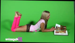 Watch the video about BTS! Cute All Natural Brittany's Bod Has Fun In Her Panties!