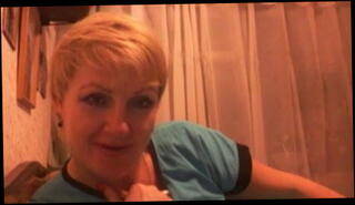 Watch the video about Hot 45 yo Russian mature Larisa play in skype