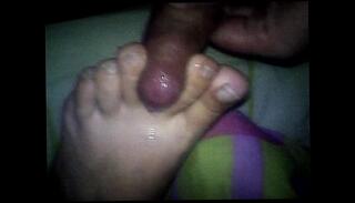 Video 340968485: foot bukkake, wife foot job, foot job cum, pie