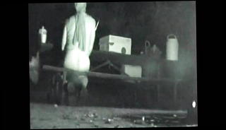 Watch the video about Night Camping in yellow pantyhose and nude - Marcia Fannie