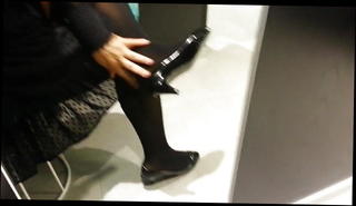 Watch the video about Black Patent Pumps with Pantyhose Teaser 21