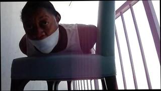 Video 358896901: hogtied bondage, bbw bondage, bondage straight, hogtied ebony, hogtied black, outdoor bondage