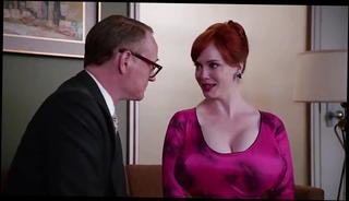 Video 503063201: christina hendricks, breast expansion, big natural breast milf, tit expansion, big tits celebrity milf, milf big tits hd, straight milf