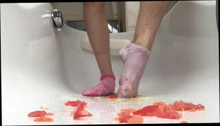 Video 404737485: boy feet fetish, fetish feet socks, watersports fetish, solo watersports, crush fetish, shower feet