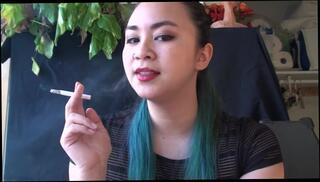 Video 854657503: femdom smoking fetish, smoking fetish solo, slave femdom, amateur slave slut, sexy chain, pierced slave, asian fetish slut, amateur solo female, fetish smoking cigarette, fetish smoker, taboo femdom, haired slave