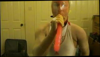 Video 91787701: latex dress, latex play, man gay