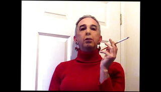 Video 114262101: faggot humiliation, master humiliates, gay crossdresser, amateur crossdresser, crossdresser smoking, humiliation exposed, man crossdresser