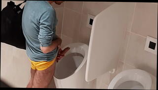 Video 1398882015: voyeur caught, gay caught wanking, urinal wank, spycam caught, urinal jerk, public urinal gay, urinal toilet, caught jacking, urinal spy, caught shop, bathroom caught, shorts caught, urinals guys